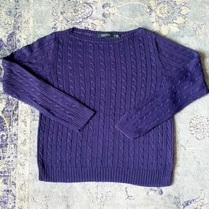 Ralph Lauren cable-knit sweater